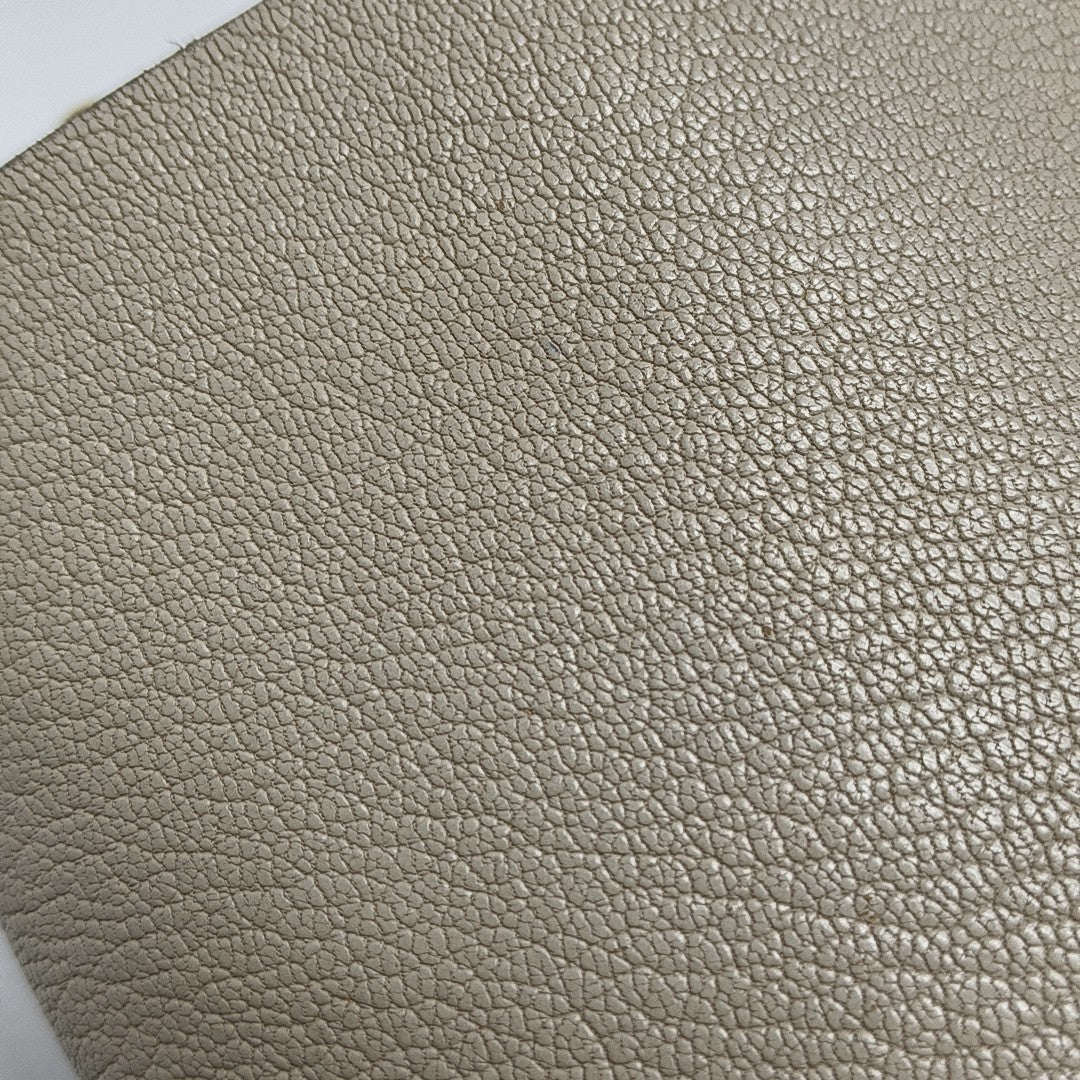 Square Stone Calfskin Beige