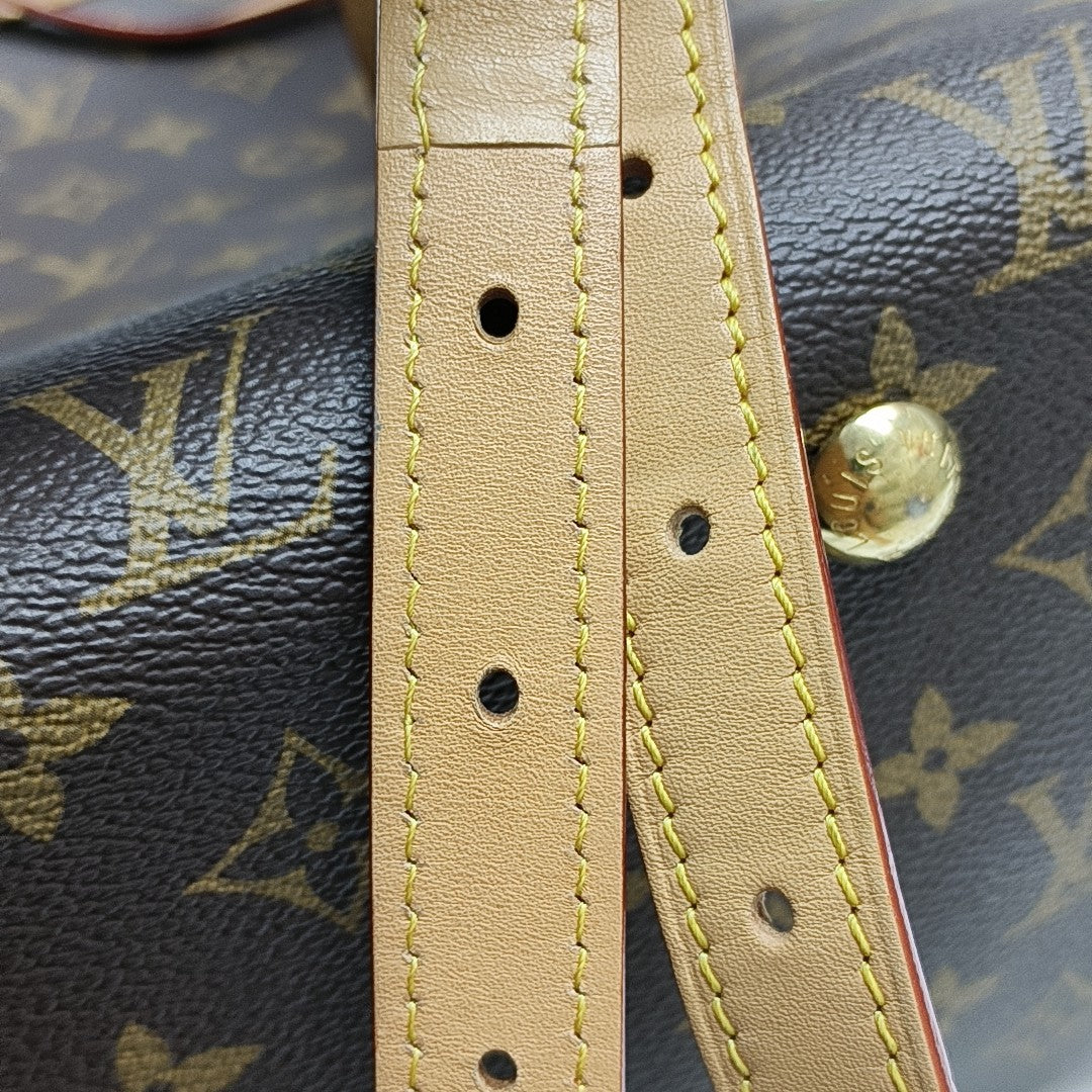 CARRYALL MM Monogram Coated Canvas Brown