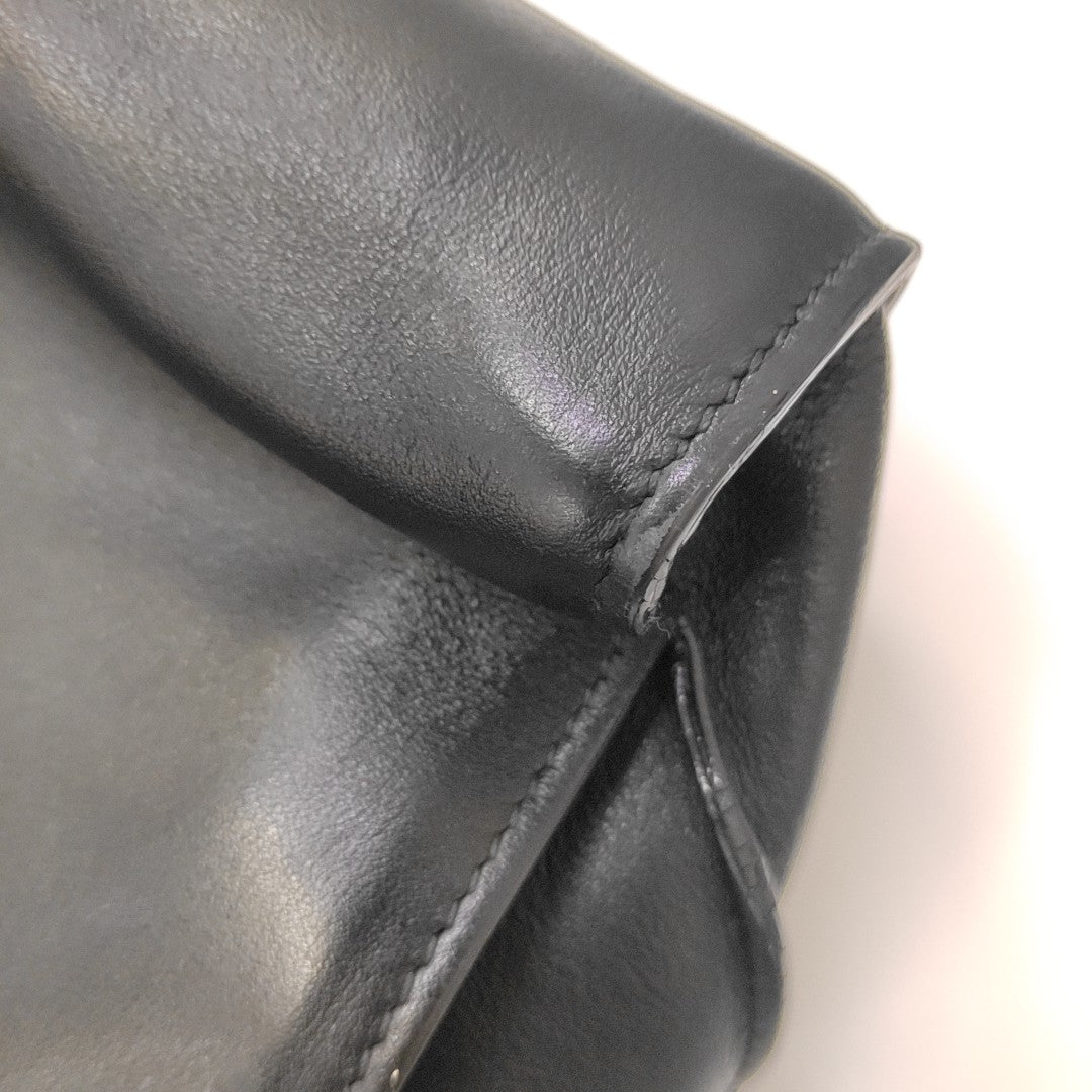 Quilted Calfskin Tote Bag Black
