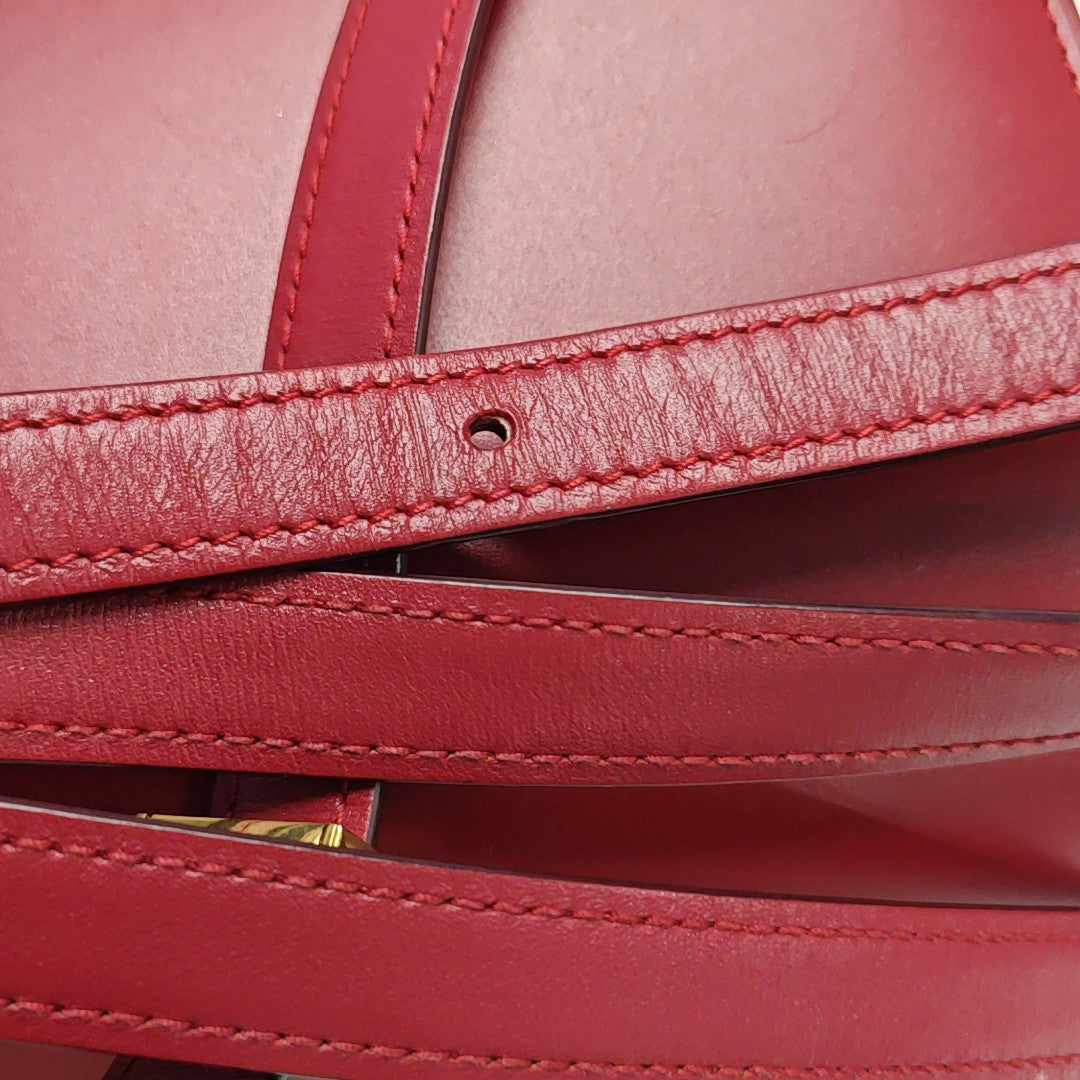 CLASSIC BOX Mini Calfskin Red
