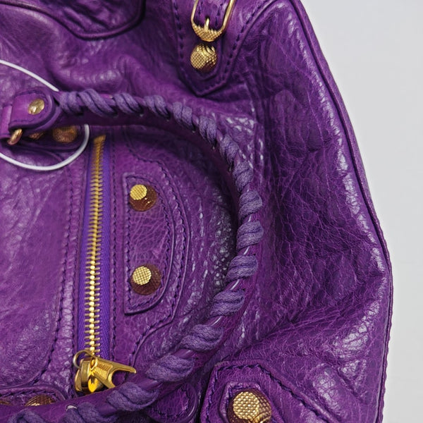 Classic City Mini Lambskin Purple