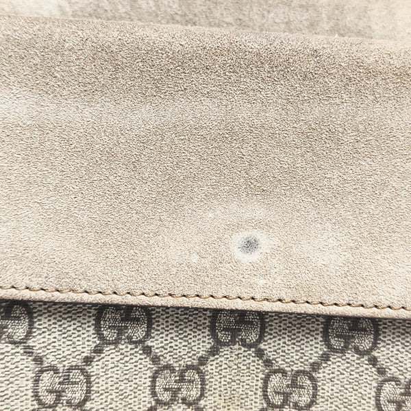 Dionysus Mini Monogram Coated Canvas Beige