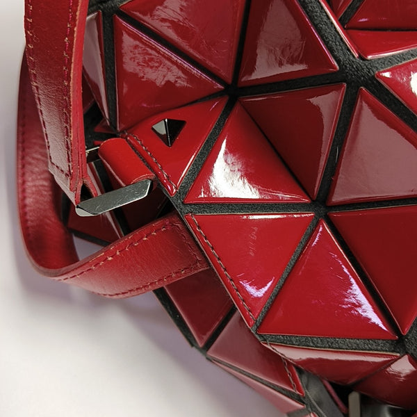 Special Material Shoulder Bag Red