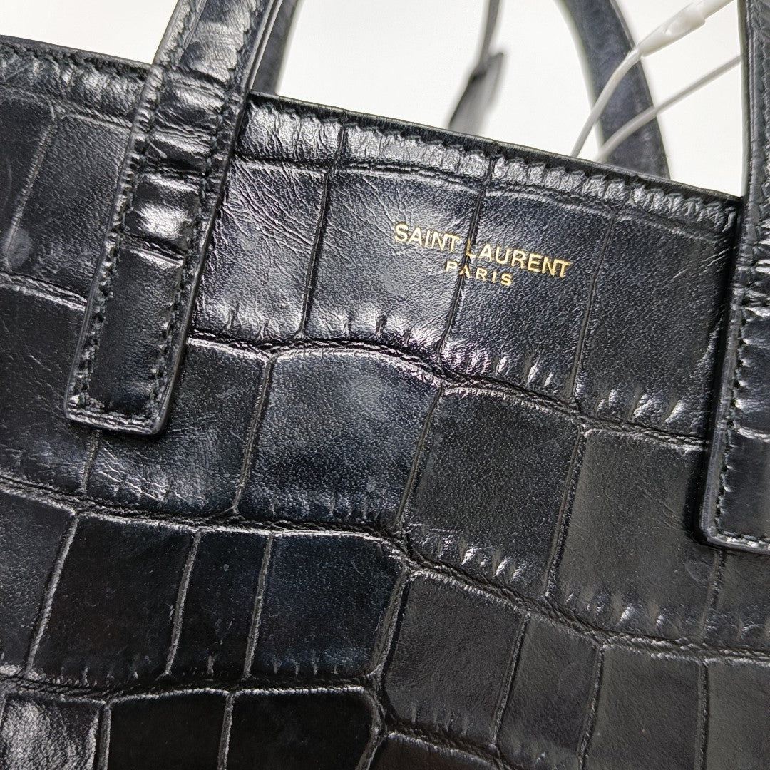 Calfskin Shoulder Bag Black
