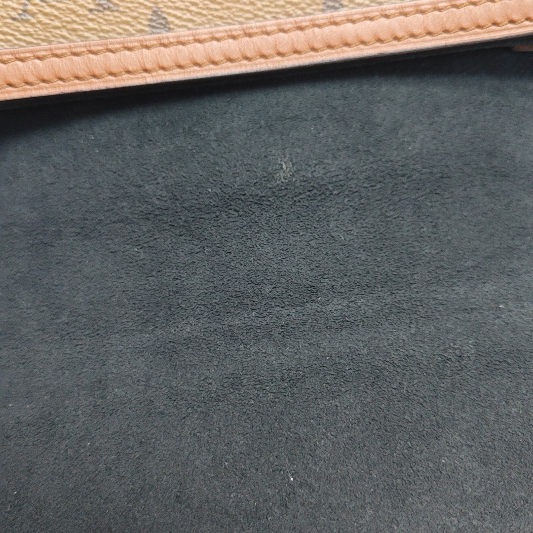 DAUPHINE Mini Monogram Coated Canvas Brown