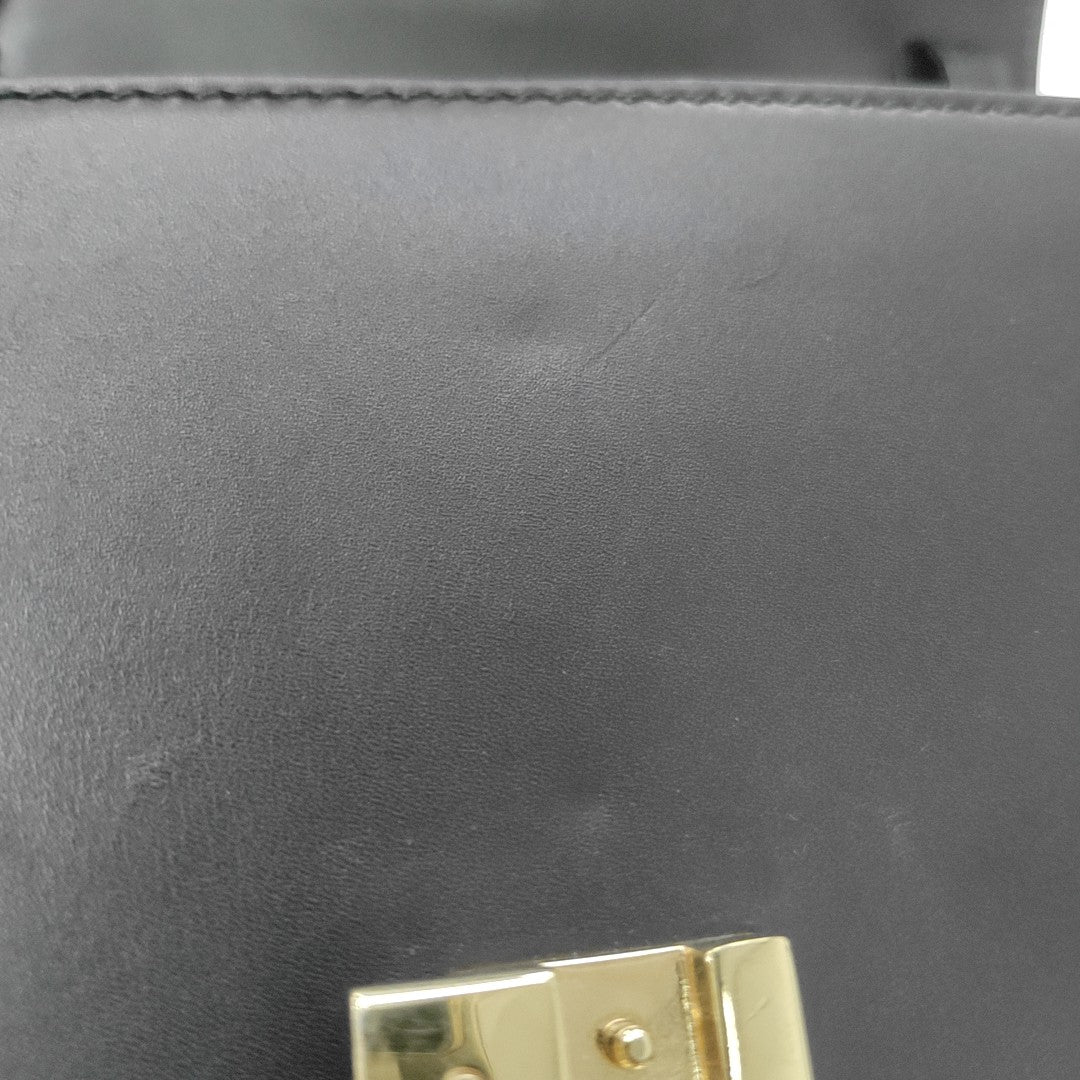 Sylvie Mini Calfskin Black