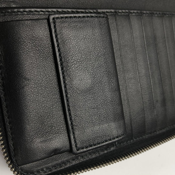 Monogram Calfskin Wallet Black