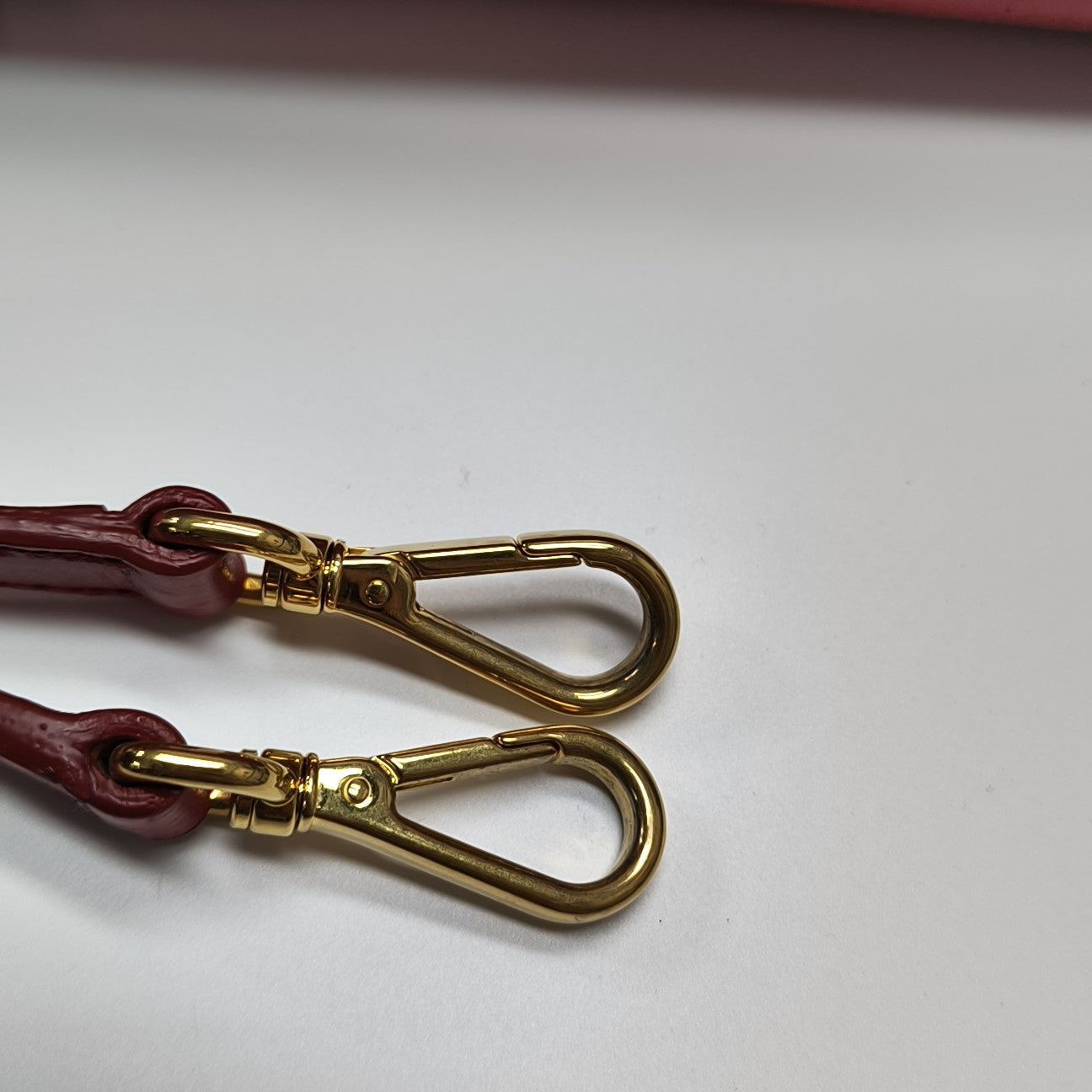 Calfskin Shoulder Bag Red
