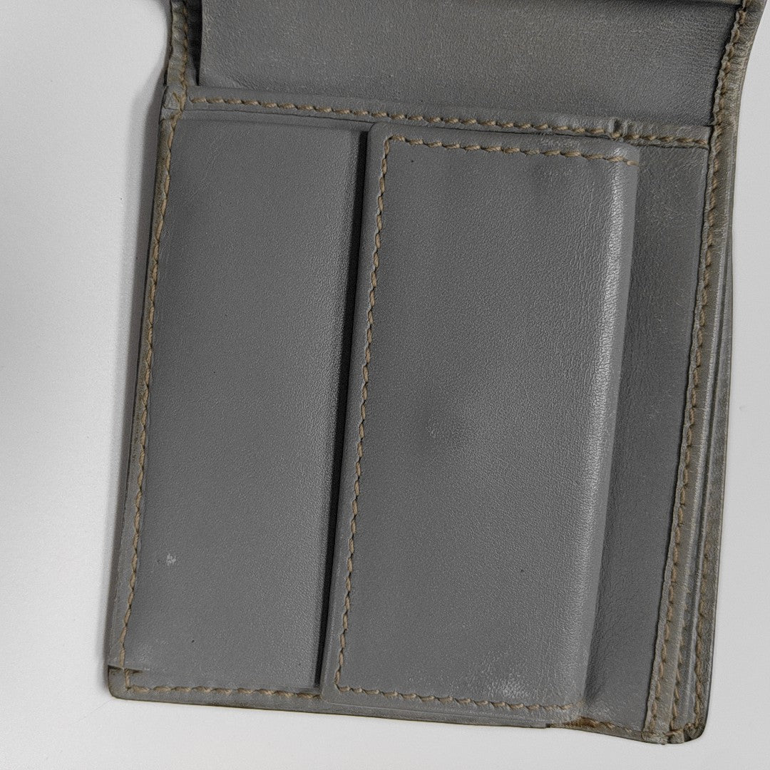 Monogram Calfskin Wallet Gray