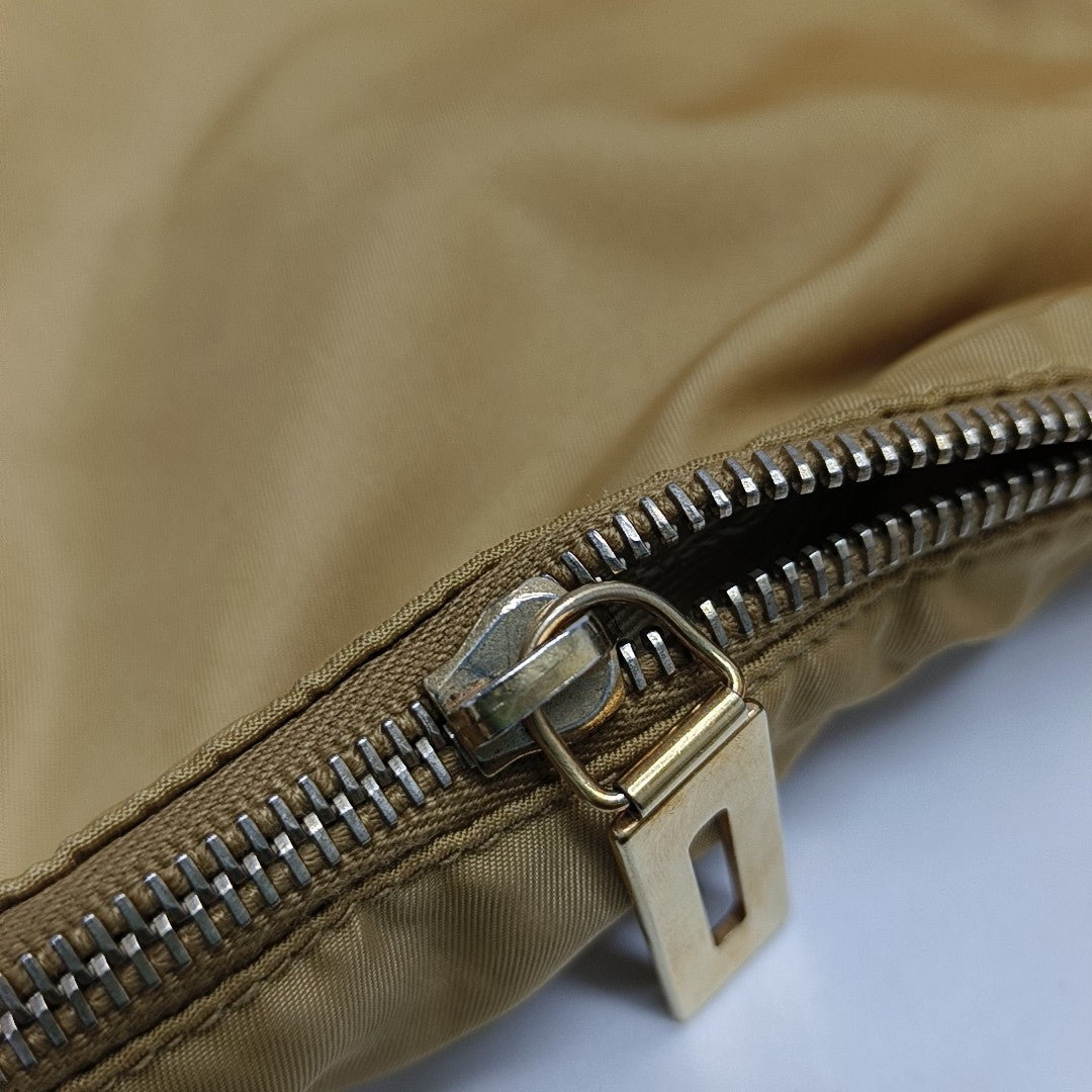 Nylon Shoulder Bag Yellow