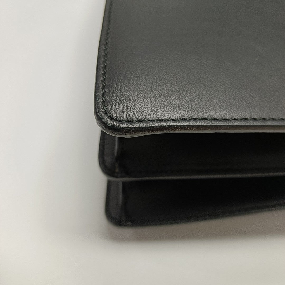 Dionysus Large Calfskin Black
