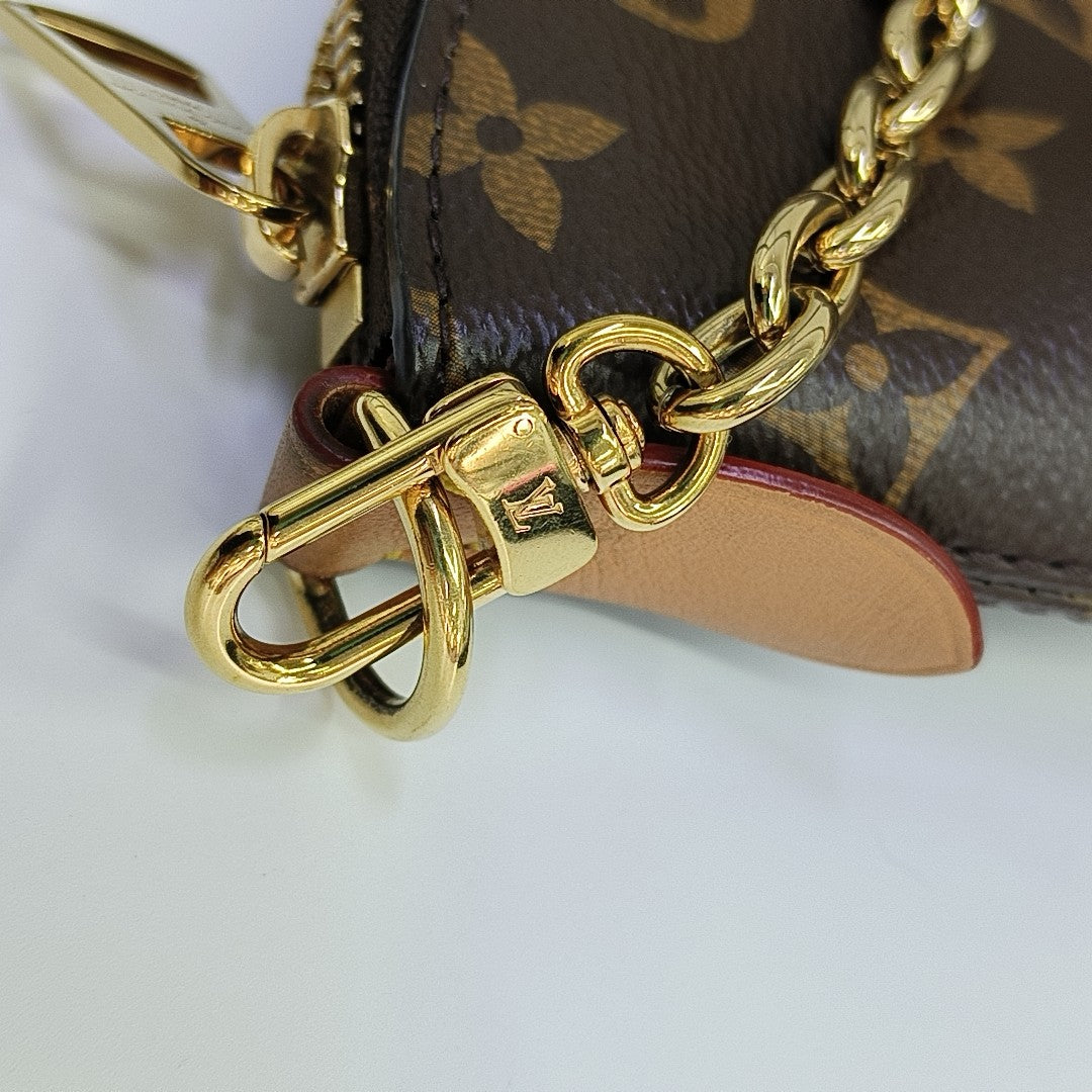 BOULOGNE Monogram Coated Canvas Brown