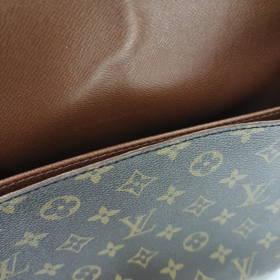 CARTUCHERA GM Lona Revestida Monogram Marrón
