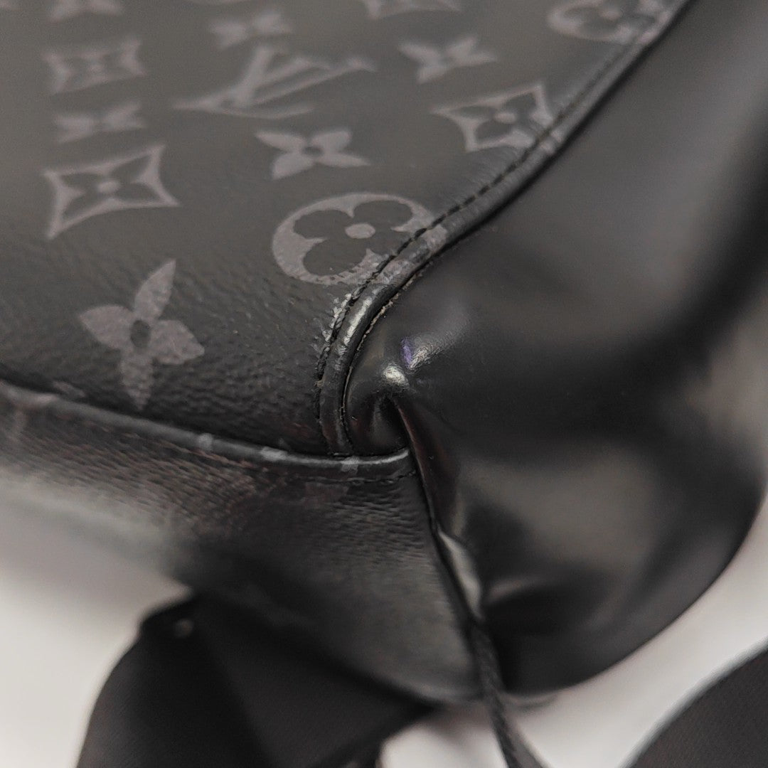VOYAGER PM Monogram Coated Canvas Black