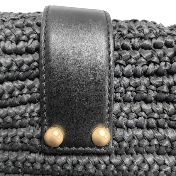 Special Material Shoulder Bag Black