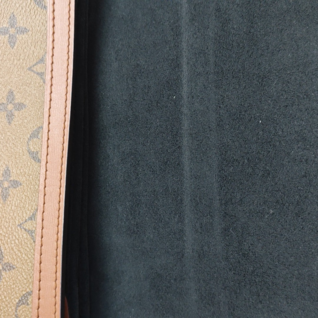 DAUPHINE MM Monogram Coated Canvas Brown