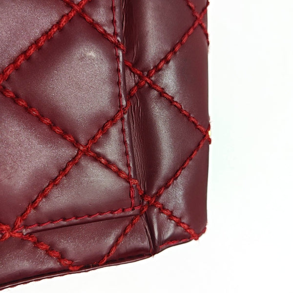 Quilted Calfskin Red