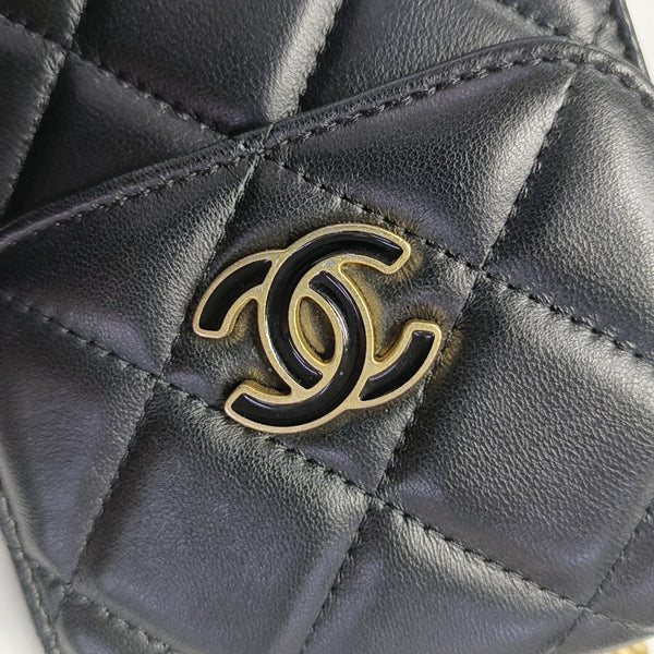 Quilted Lambskin Black