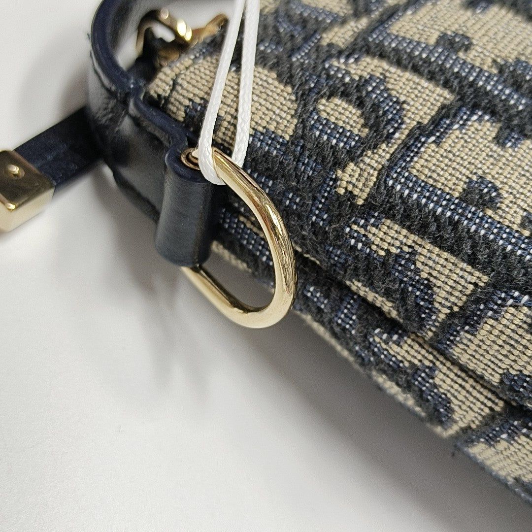 Travel Kit Oblique Canvas Blue