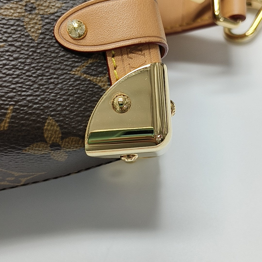 SIDE TRUNK PM Monogram Coated Canvas Brown