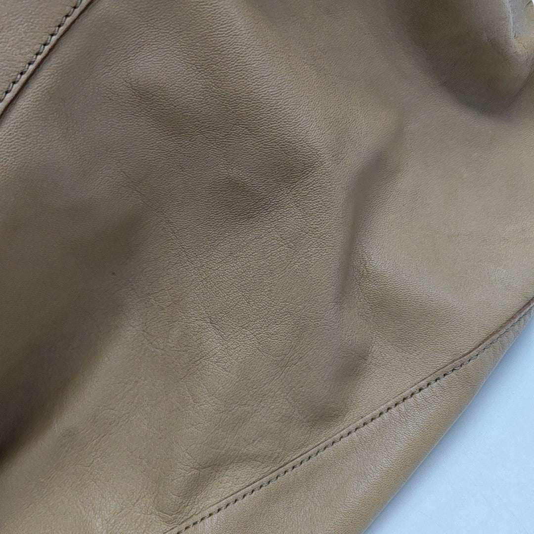 Calfskin Tote Bag Beige