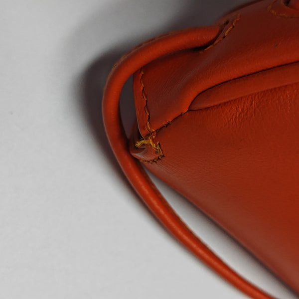 TRIANGLE Calfskin Orange