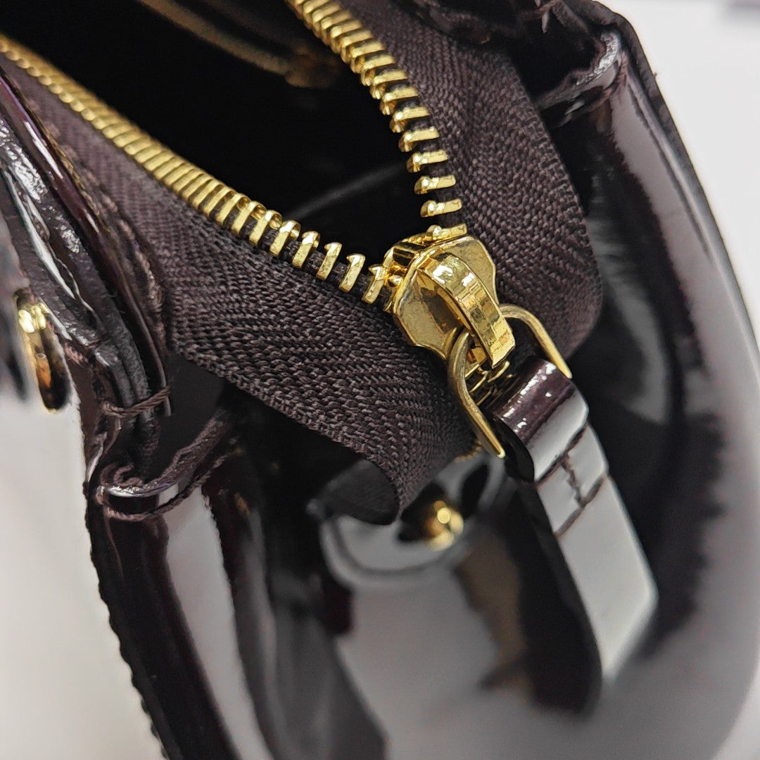 BREA Monogram Patent Leather Red