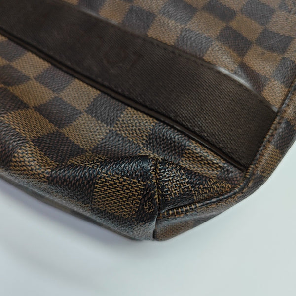 VINTAGE BEAUBOURG Damier Ebene Coated Canvas Brown