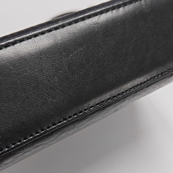 Calfskin Shoulder Bag Black