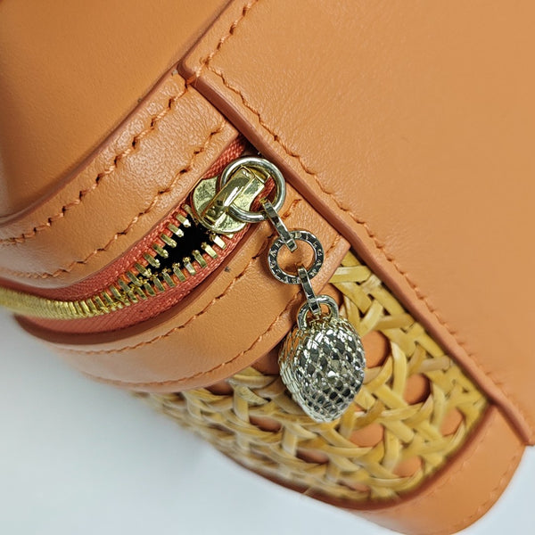 SERPENTI FOREVER Small Calfskin Yellow
