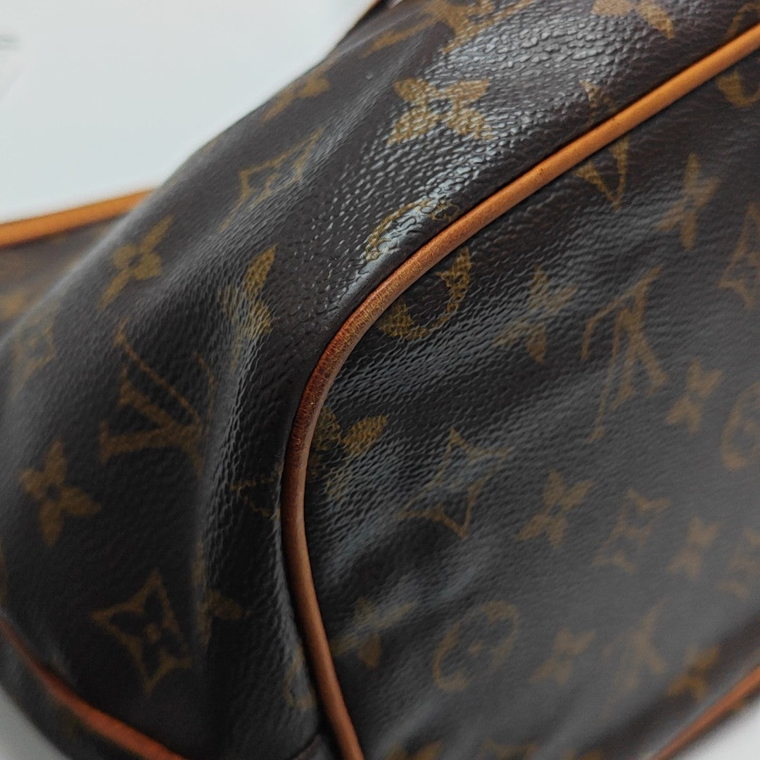 PALERMO PM Monogram Coated Canvas Brown