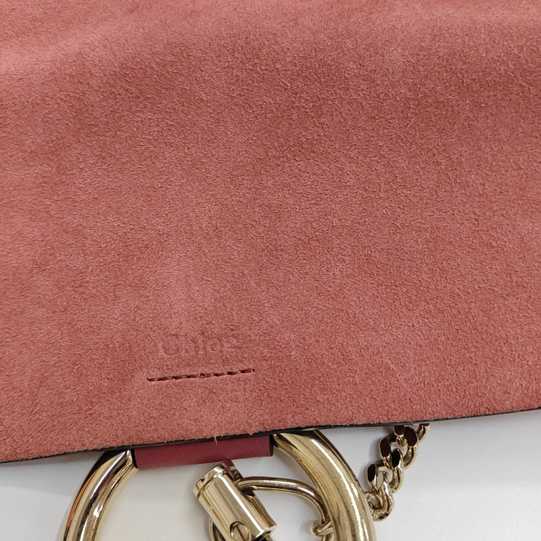 Faye Small Calfskin Red