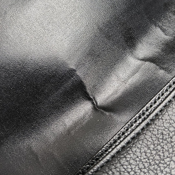 Calfskin Crossbody Bag Black