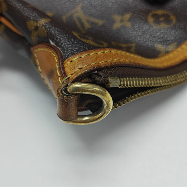 PALERMO PM Monogram Coated Canvas Brown