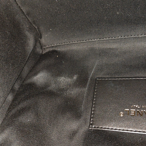 CHANEL 25 Small Quilted Calfskin Black