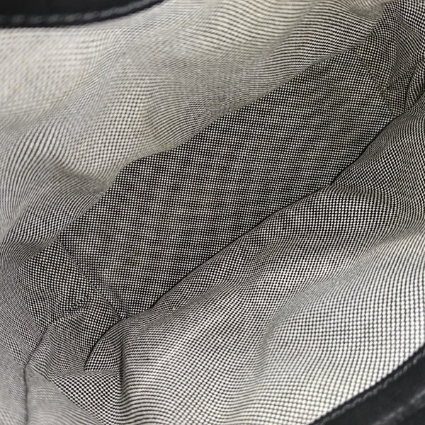 Suede Shoulder Bag Black