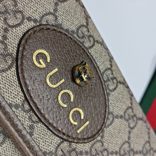 Neo Vintage Monogram Coated Canvas Beige