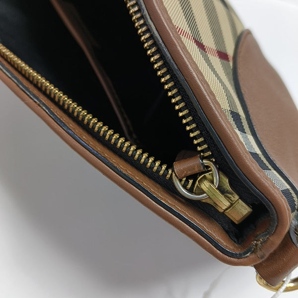 Canvas Shoulder Bag Brown