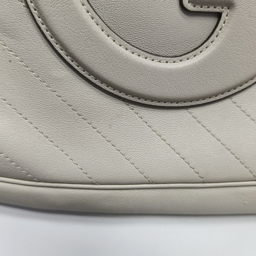 Quilted Calfskin White