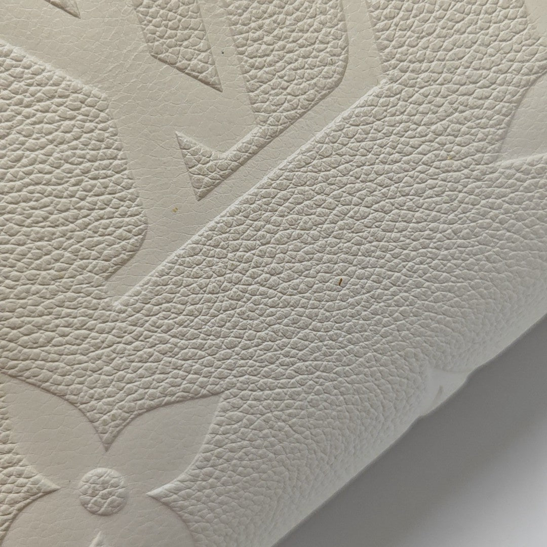 ONTHEGO PM Monogram Calfskin Beige