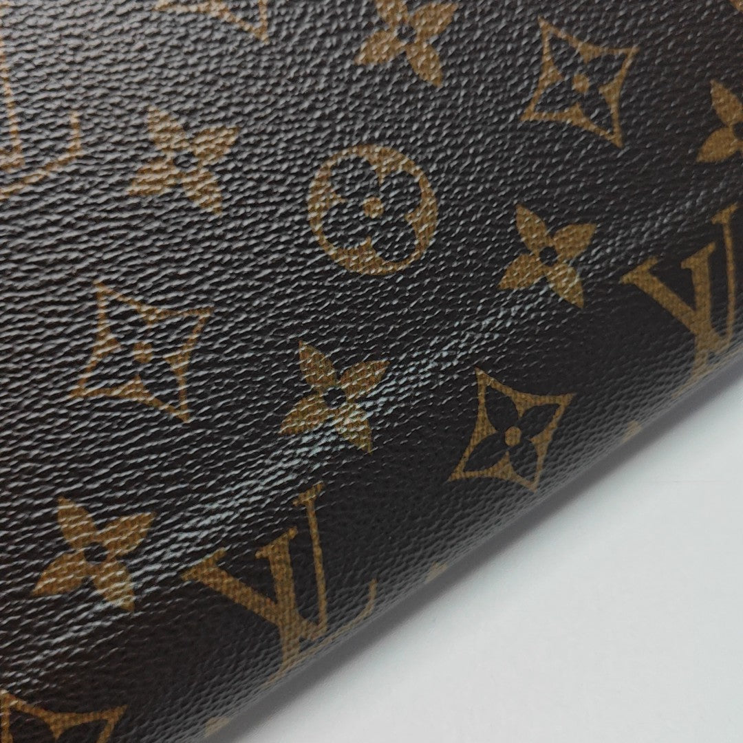 FÉLICIE Monogram Coated Canvas Brown