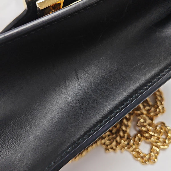 Sylvie Mini Calfskin Black