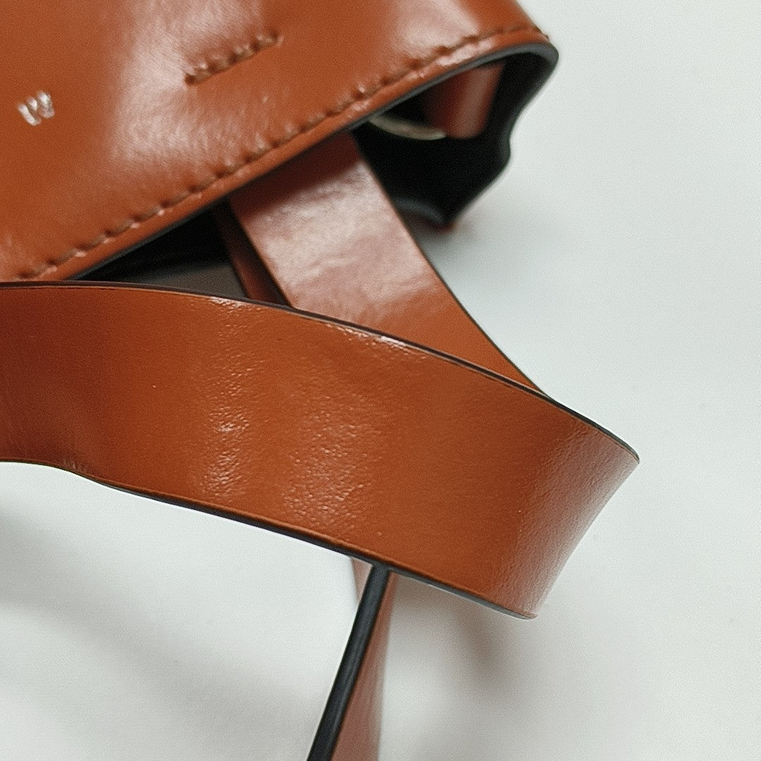 Coated Canvas Shoulder Bag Multicolor