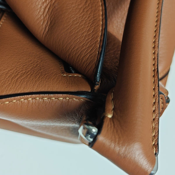 Puzzle Small Calfskin Brown