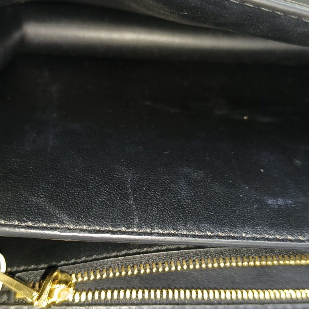 TB Small Calfskin Black