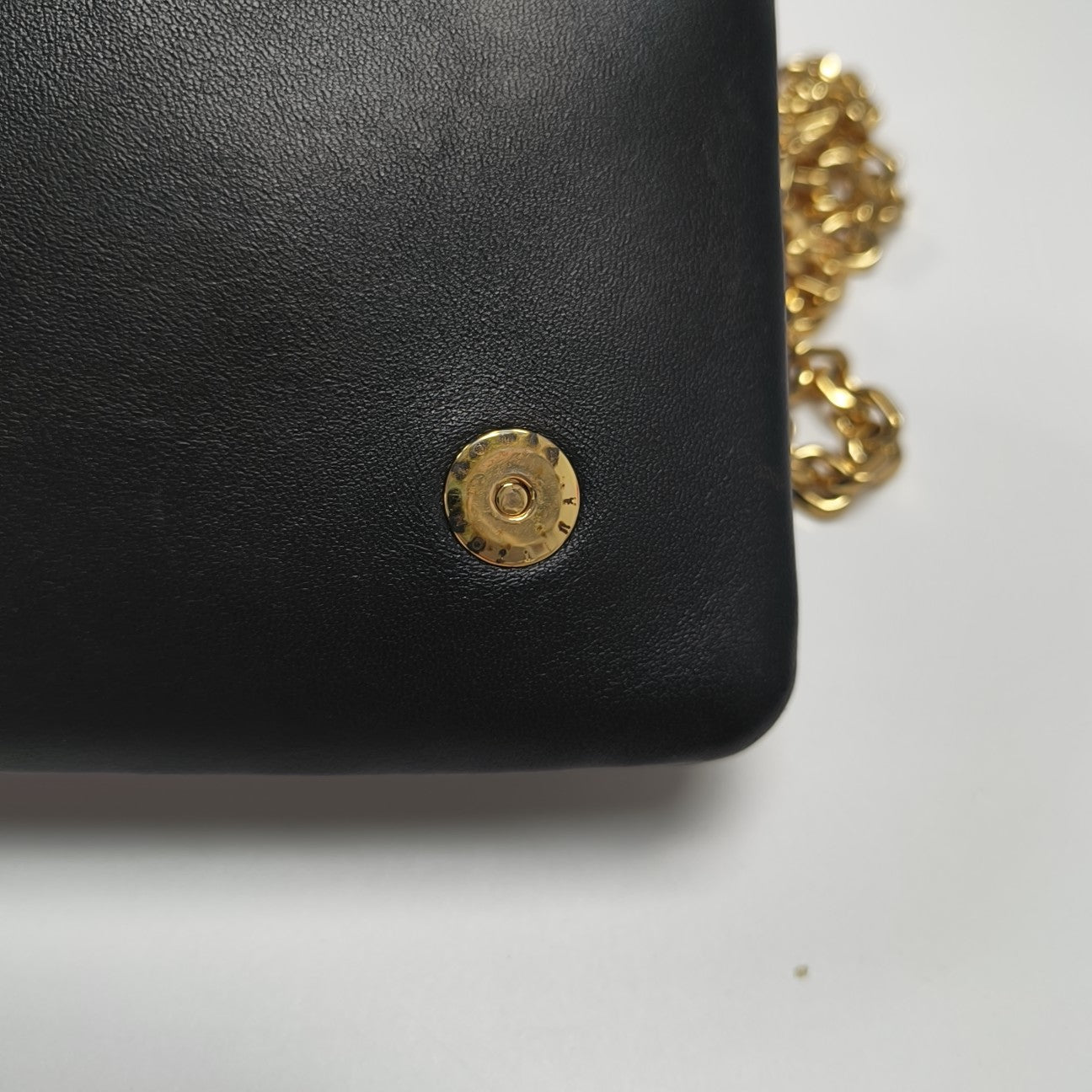 COUSSIN Monogram Lambskin Black