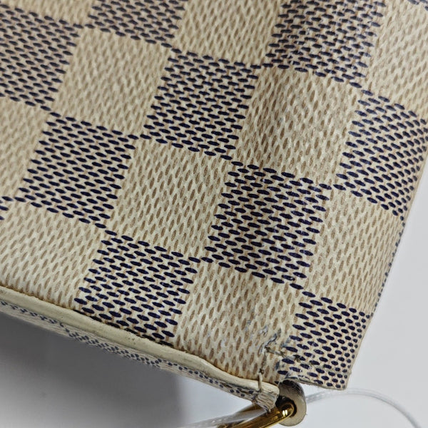 FÉLICIE Damier Azur Coated Canvas White