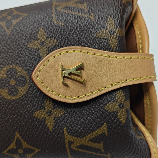 FOLD ME Monogram Coated Canvas Brown