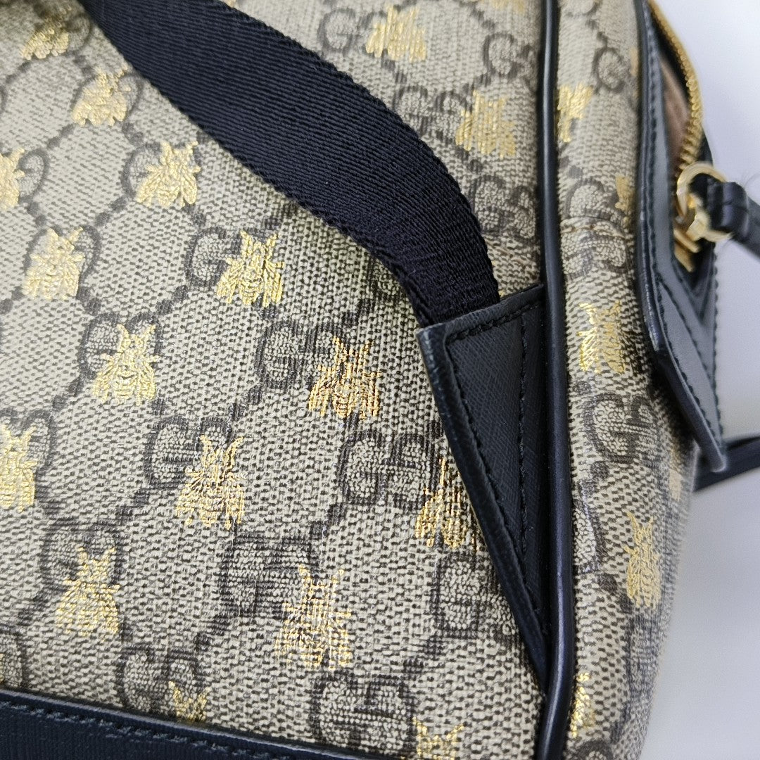 Eden Monogram Coated Canvas Beige