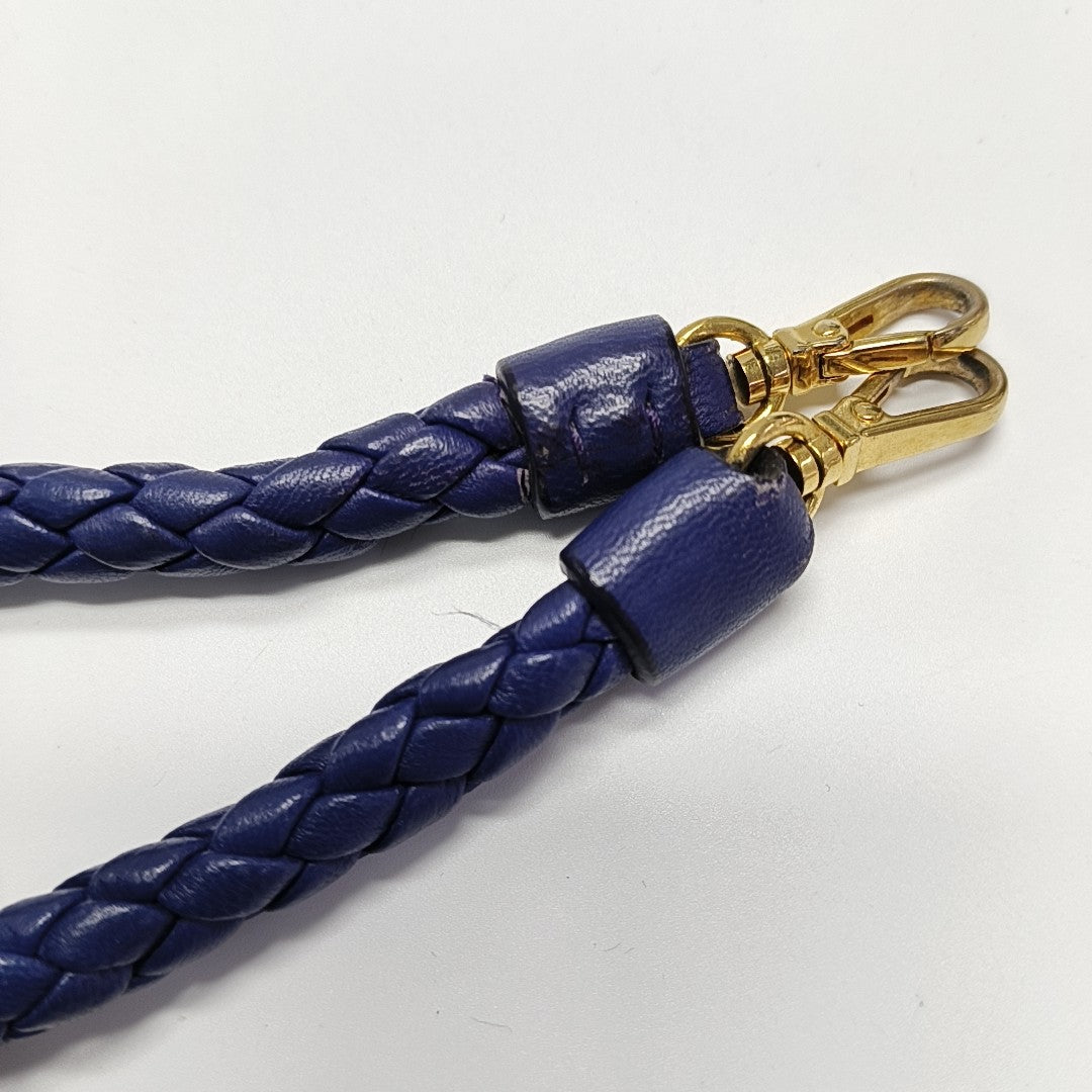 Crystal Quilted Lambskin Purple